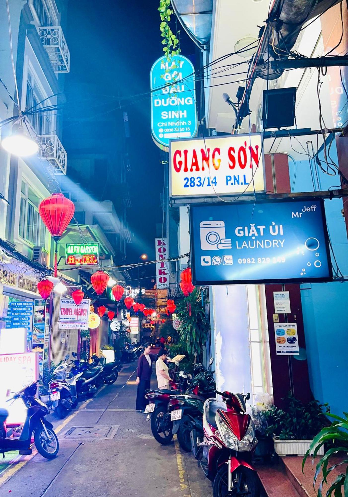 Giang Son Hotel江山民宿范五老区酒吧街胡志明市 Esterno foto